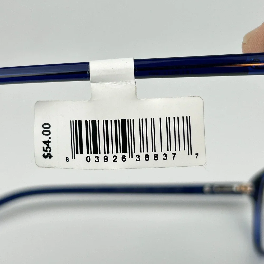 Designer Looks for Less A4010 Men's Eyeglasses Frame Blue Full Rim 54-17-140 mm
